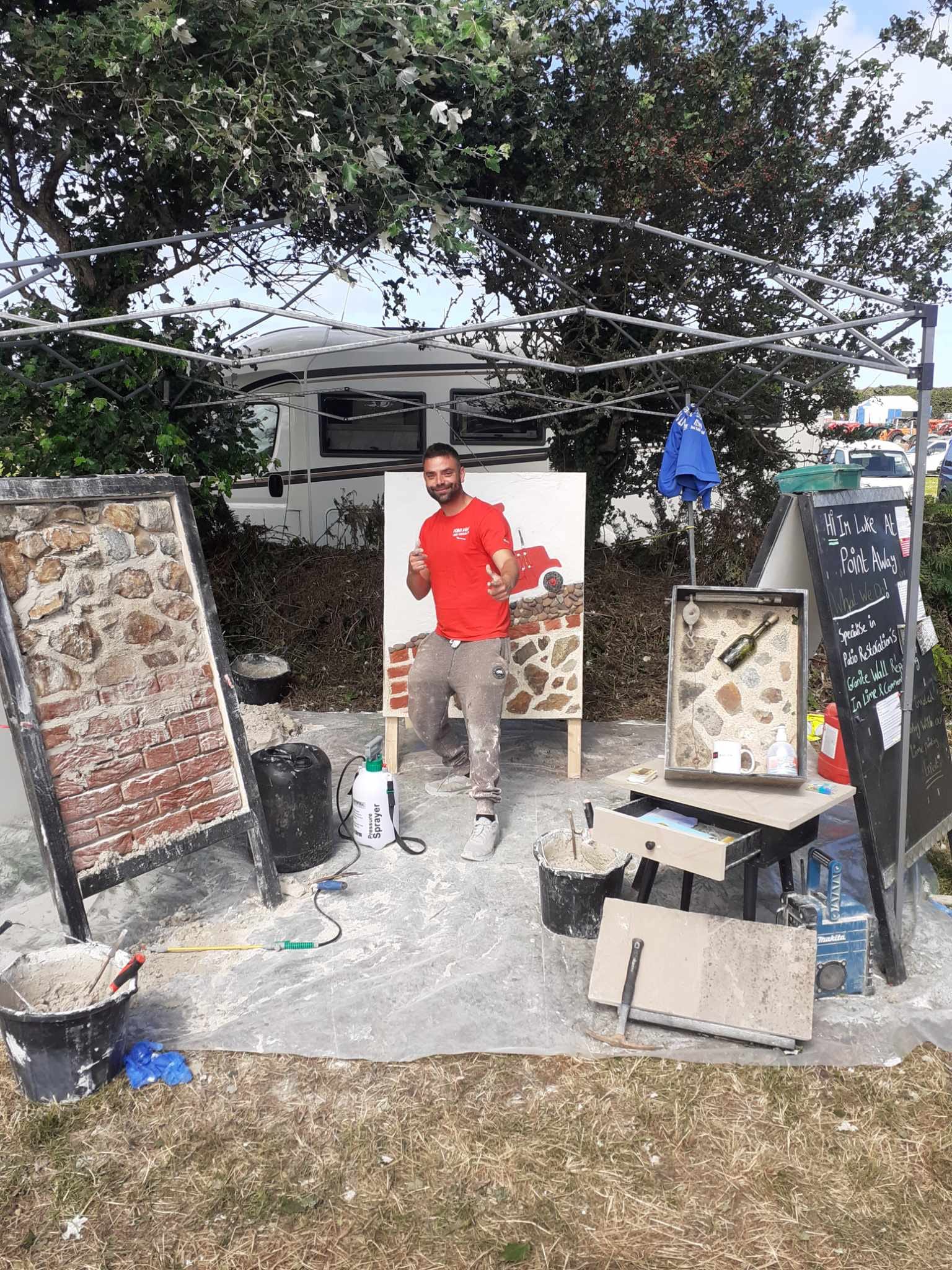 Luke at Point Away Image